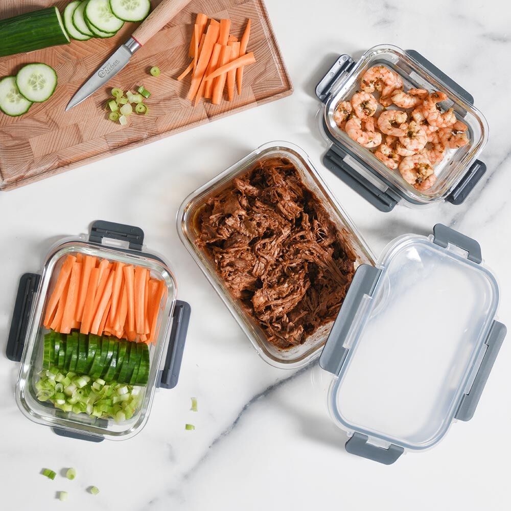 ProCook Glass Ovenware Airtight Storage Set 3 Piece