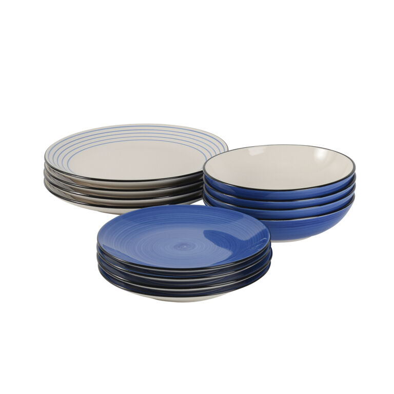 Melamine coastal clearance dinnerware