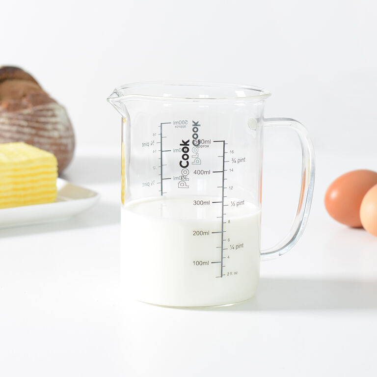 Scale measuring jug 800ml - 0ml. with measuring scale. Beaker for