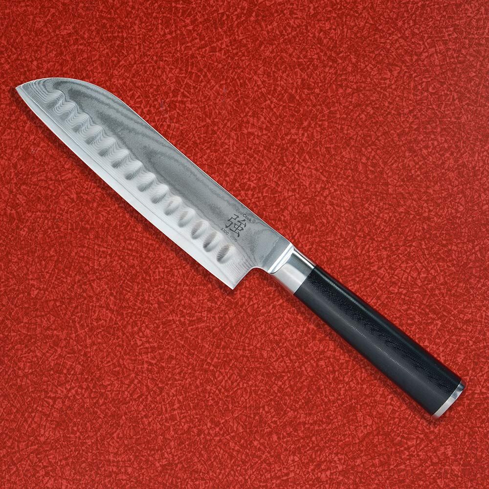 Damascus X100 Santoku Knife 18cm / 7in
