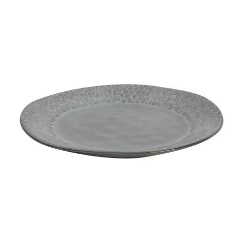 Malmo Charcoal Teardrop Salad Plate