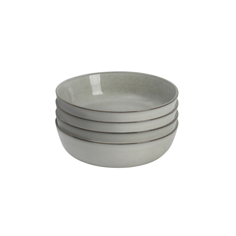 Oslo Stoneware Pasta Bowl Set of 4 - | ProCook