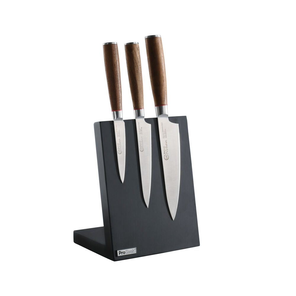Nihon X50 Knife Set 3 Piece and Black | ProCook