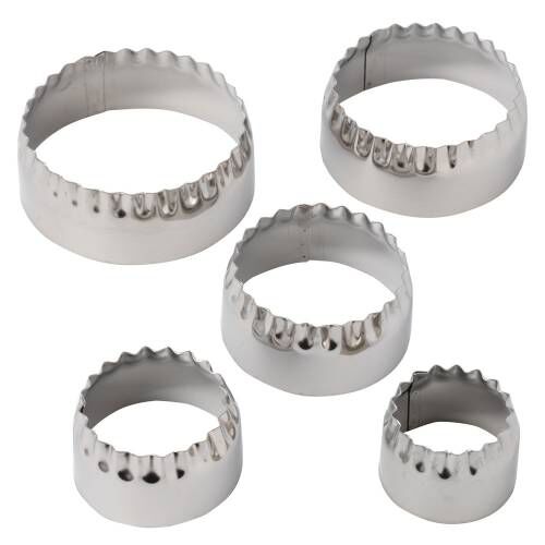 Fluted Round Cookie Cutters