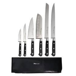 Professional X50 Chef Knife Set - 6 Piece and Knife Case