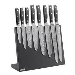 Main image for image of Elite AUS10 Knife Set 8 Piece and Black Magnetic Block