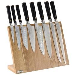 Damascus 67 Knife Set - 8 Piece and Magnetic Block