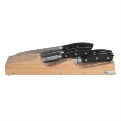 Gourmet Classic Knife Set - 6 Piece with in Drawer Knife Block