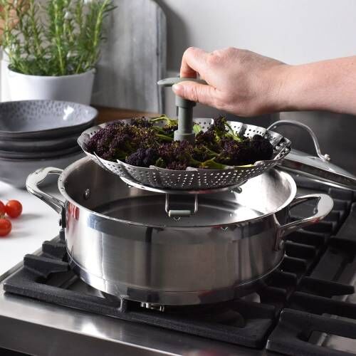 Collapsible Steamer Basket 14cm Steamers from ProCook