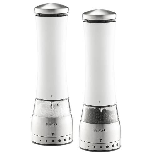 ProCook Premium Electric Salt or Pepper Mill Set