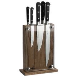 Main image for image of Professional X50 Chef Knife Set 5 Piece and Magnetic Glass Block