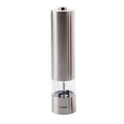 ProCook Electric Stainless Steel Salt or Pepper Mill - 22cm