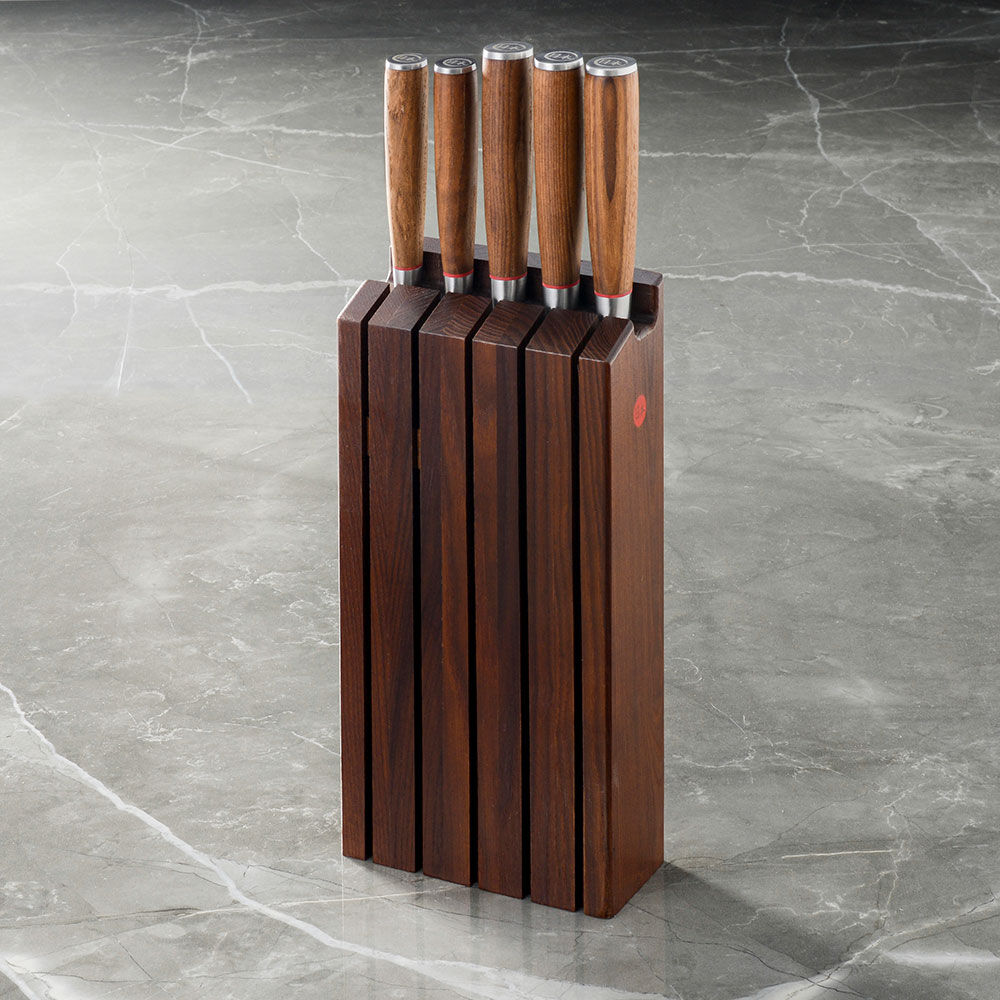 Nihon X50 Knife Set 5 Piece and in Drawer Knife Block Nihon X50 from ProCook