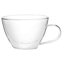 ProCook Double Walled Glass Teacup - 390ml