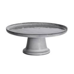 Secondary image for image of Malmo Charcoal Cake Stand 31cm