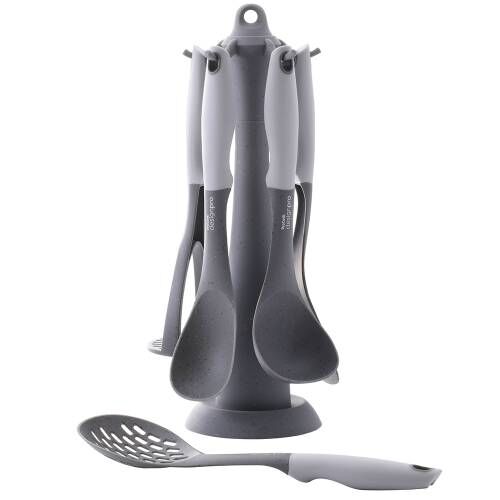 Designpro Nylon Utensil Set with Granite Carousel