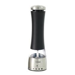 ProCook Premium Electric Salt or Pepper Mill - Stainless Steel and Black 21cm