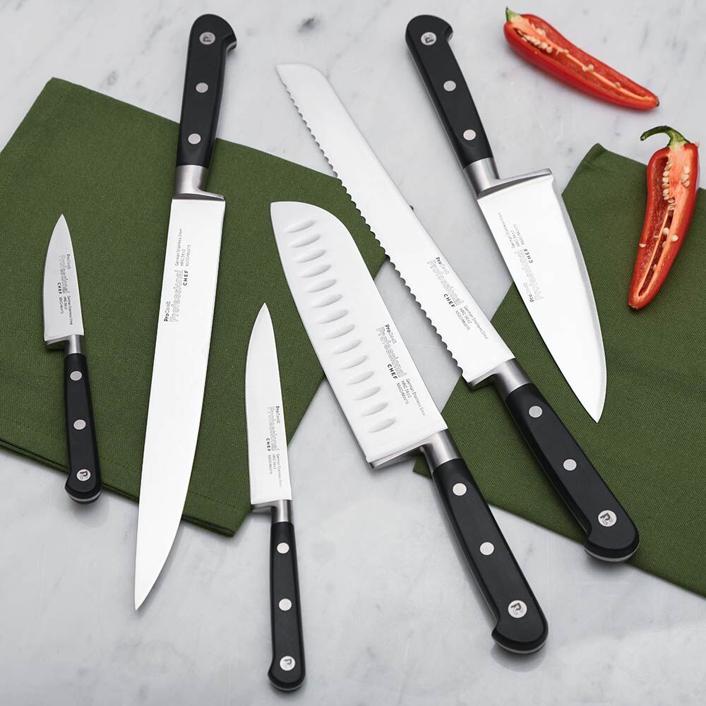 Professional X50 Chef Knife Set 6 Piece