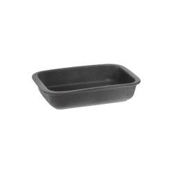 Main image for image of Stoneware Oven Dish 24.5cm x 15cm Reactive Charcoal