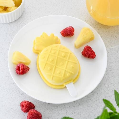 ProCook Silicone Lolly Mould Set 2 Piece Pineapple