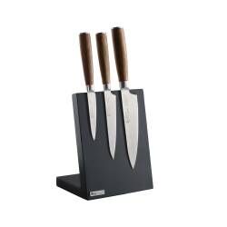 Main image for image of Nihon X50 Knife Set 3 Piece and Black Magnetic Block