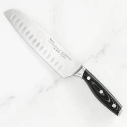 Professional X50 Micarta Santoku Knife - 18cm / 7in