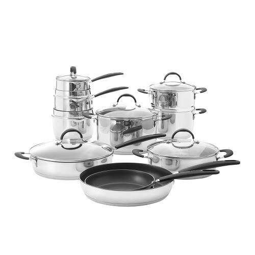 Gourmet Stainless Steel Cookware Set