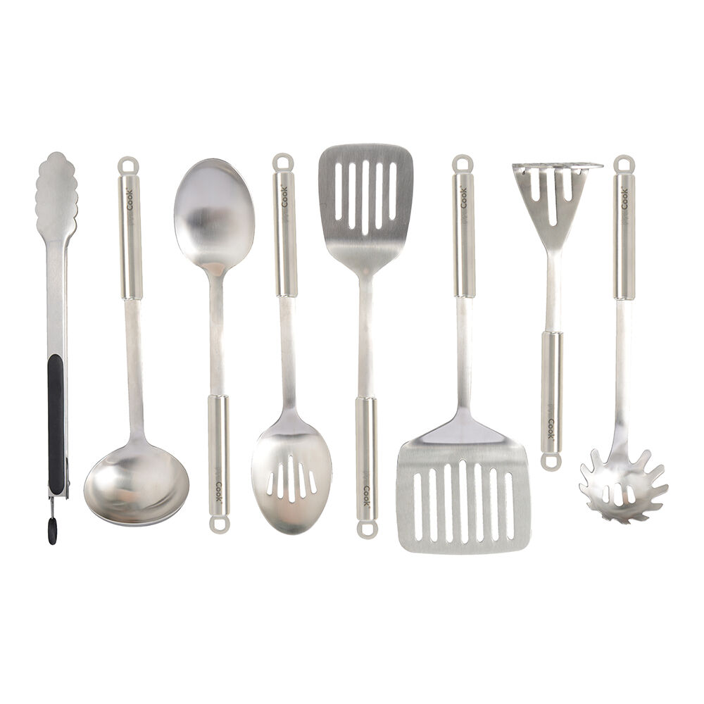 ProCook Stainless Steel Utensils 8 Piece ProCook