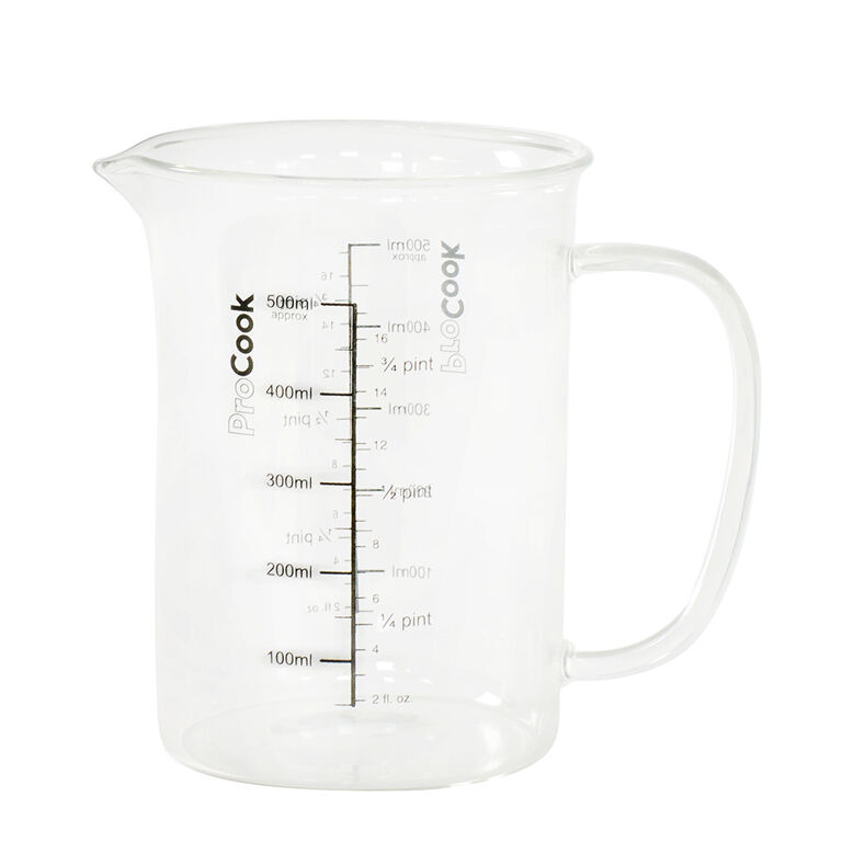 Scale measuring jug 800ml - 0ml. with measuring scale. Beaker for