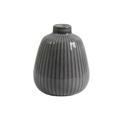 Malmo Charcoal Bud Vase