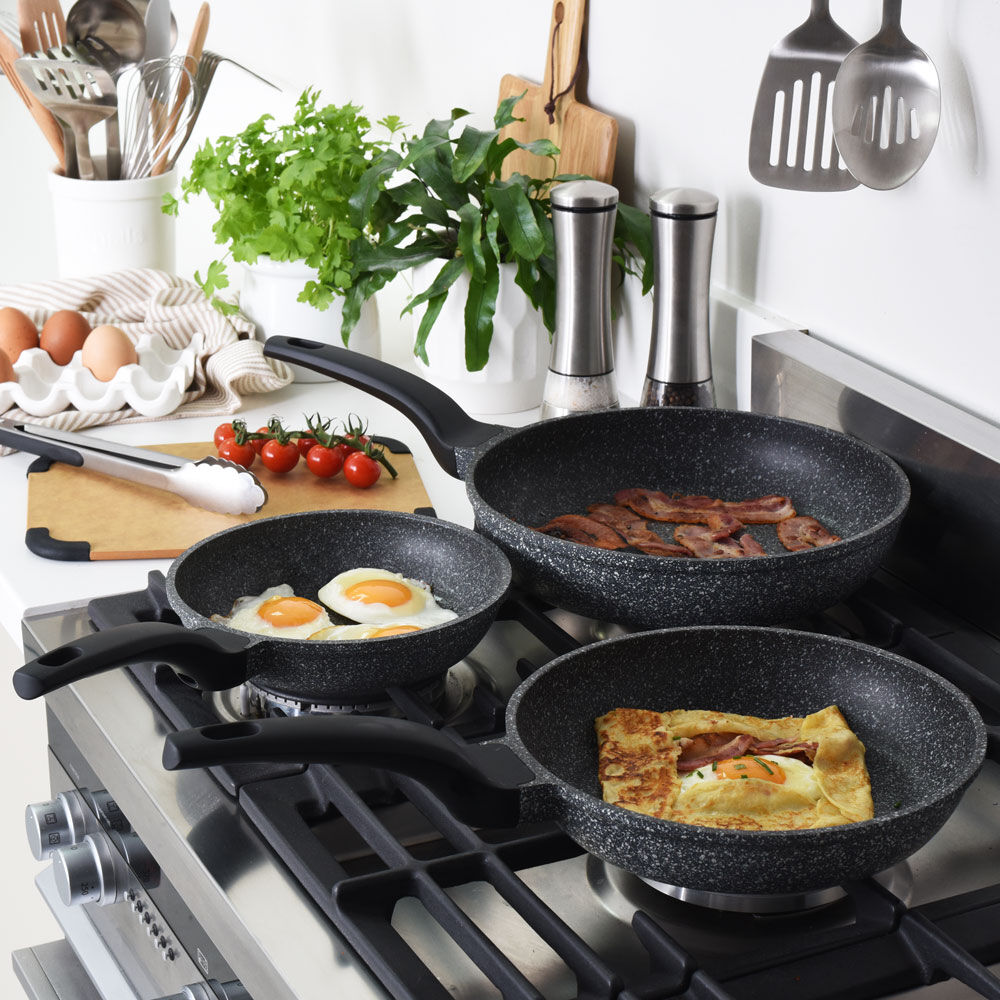 3 piece pot and pan set