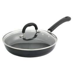 Gourmet Non-Stick Frying Pan with Lid - 24cm