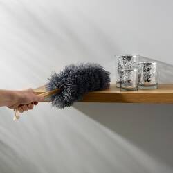 Secondary image for image of Grey Microfibre Duster 37cm