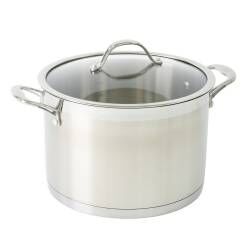 Professional Stainless Steel Stockpot & Lid - 24cm / 7.2L