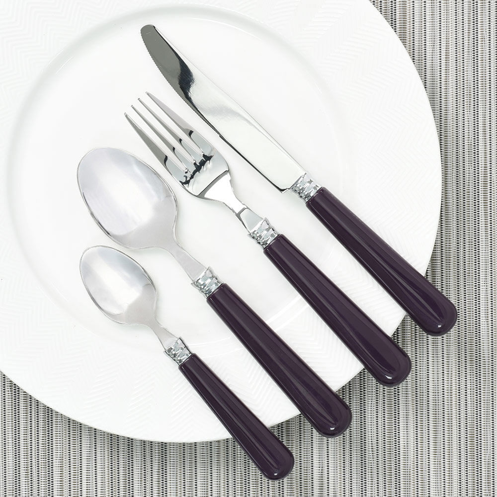 ProCook Damson Provence Cutlery Set 16 Piece