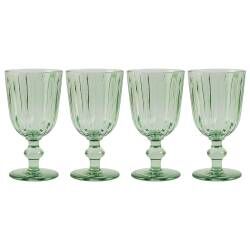 Lorenzo Green Wine Glass - Set of 4 - 250ml