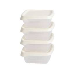ProCook Square Storage Containers - 4 Piece Small