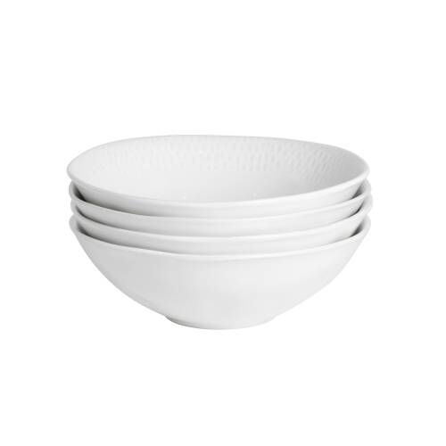 Malmo White Teardrop Cereal Bowl