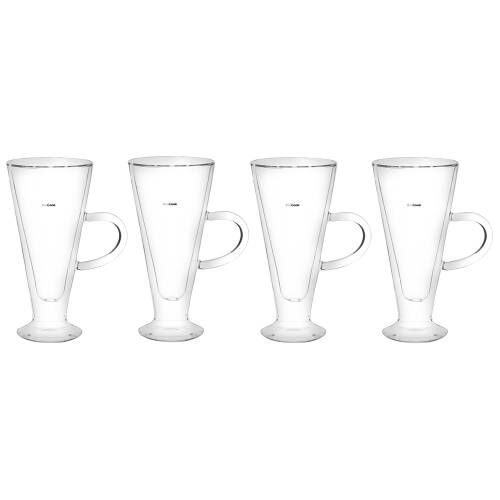 ProCook Double Walled Latte Glass Set of 4