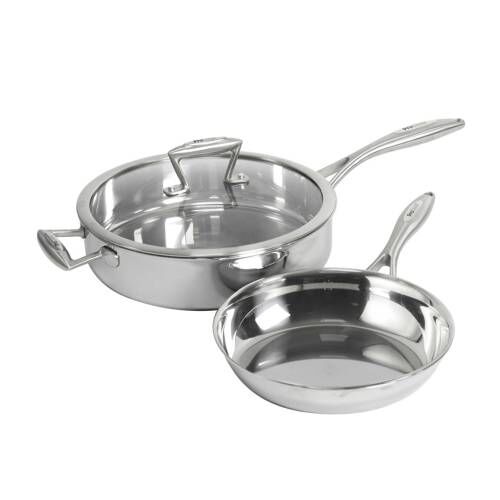 Elite Tri-Ply Saute and Frying Pan Set