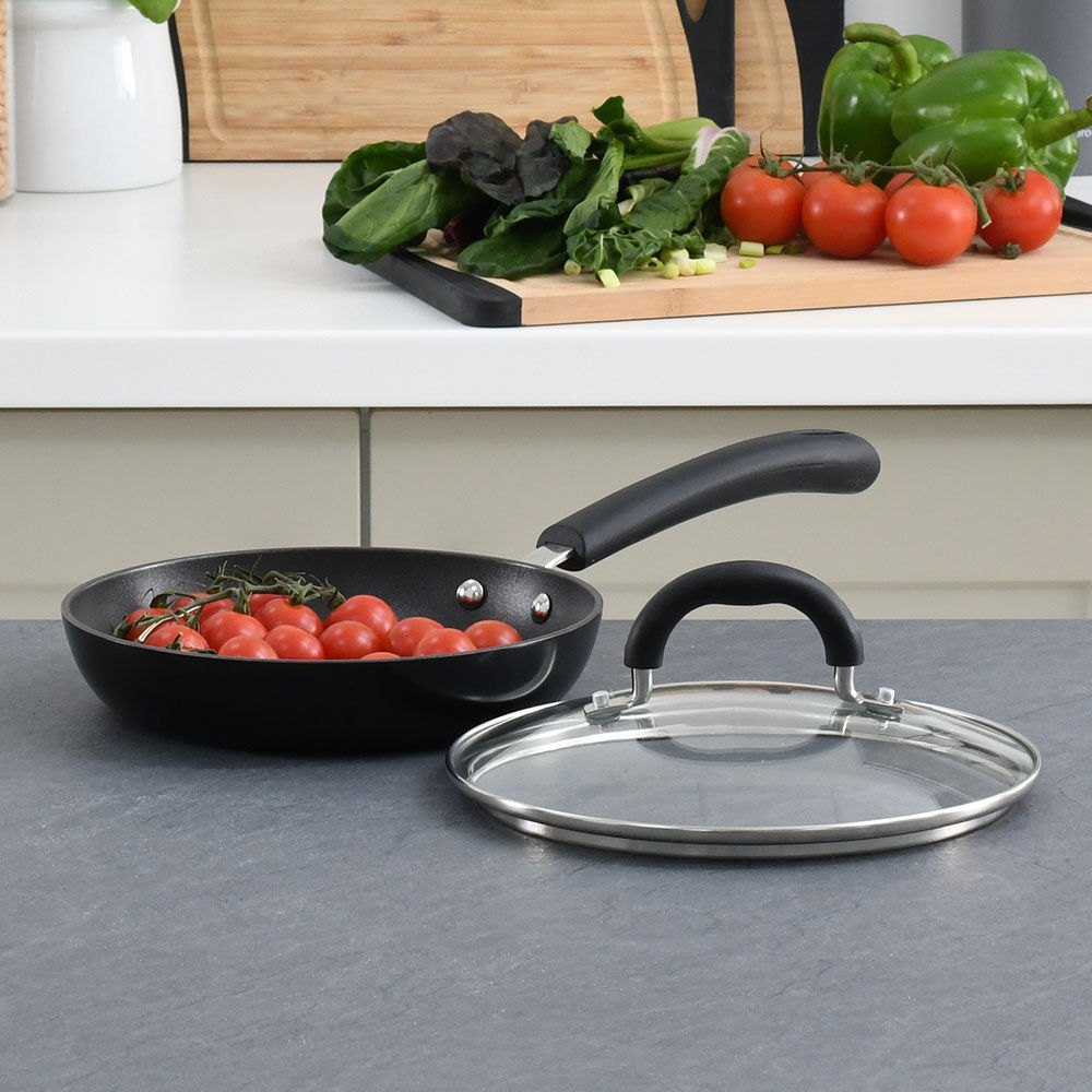 Gourmet Non-Stick Frying Pan with Lid 20cm