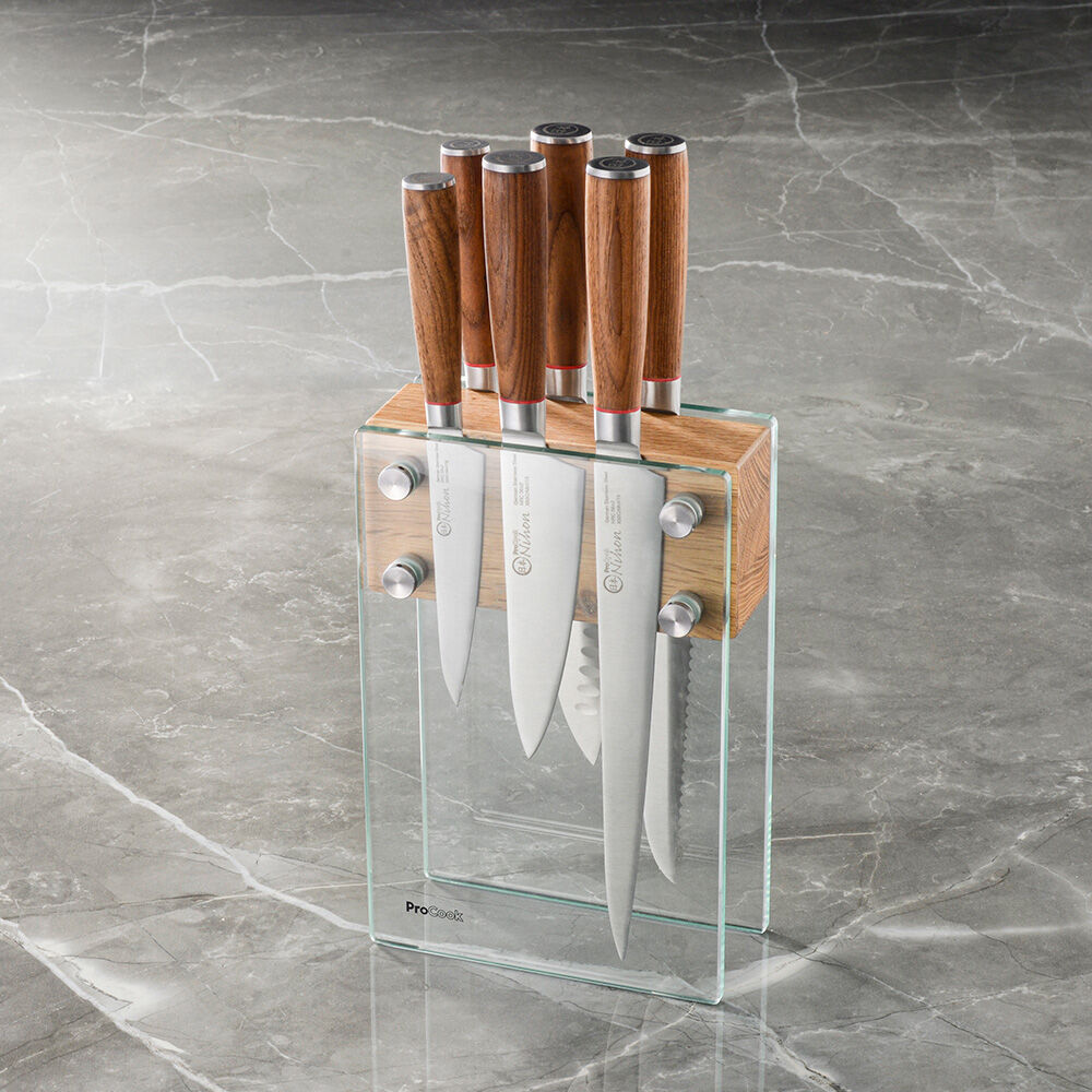 Nihon X30 Knife Set 5 Piece and Block Nihon X30 from ProCook