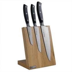 Gourmet Classic Knife Set - 3 Piece and Magnetic Block