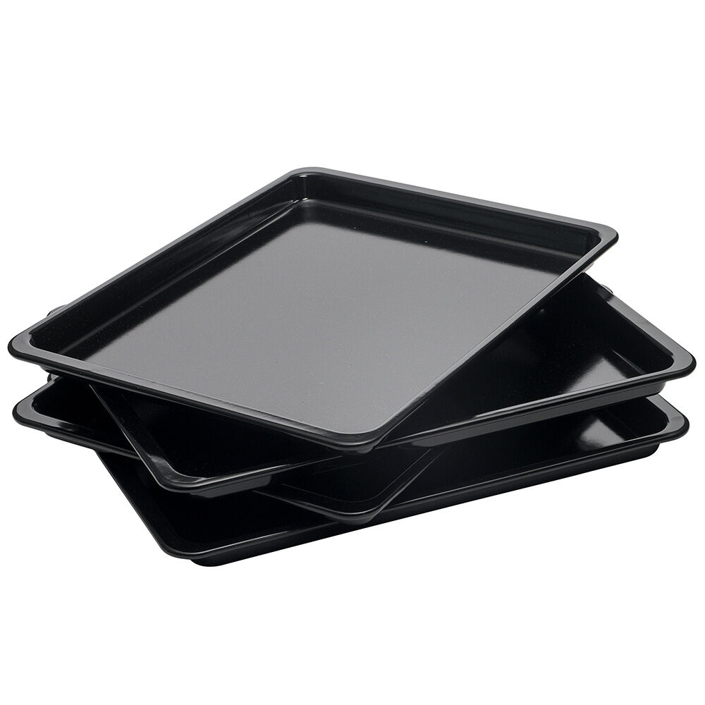 ProCook Enamel Baking Tray Set 4 Piece ProCook