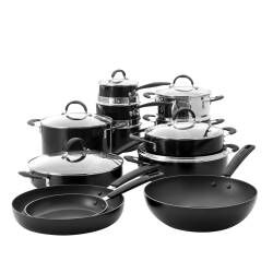 Main image for image of Gourmet Ceramic Non-Stick Cookware Set 12 Piece