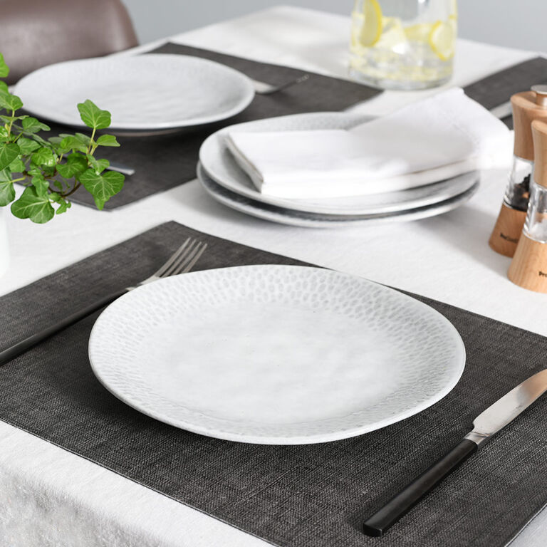 Malmo Dove Grey Teardrop Salad Plate Set ProCook