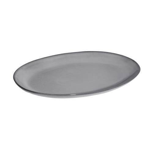 Malmo Charcoal Oval Platter
