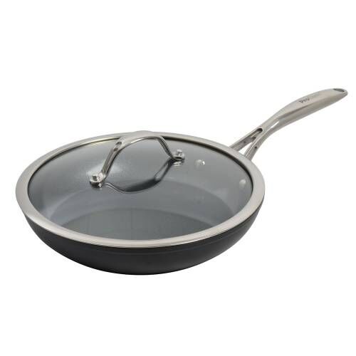 frying pan with cover