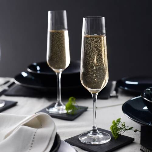 Modena Champagne Glass Set of 6 - 210ml