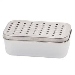 ProCook Box Grater with Lid - Charcoal